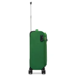 Discount Roncato Lite Soft 4 Wheel Cabin Trolley brilliant green