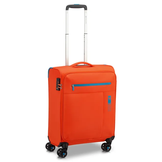 Discount Roncato Lite Soft 4 Wheel Cabin Trolley brilliant orange