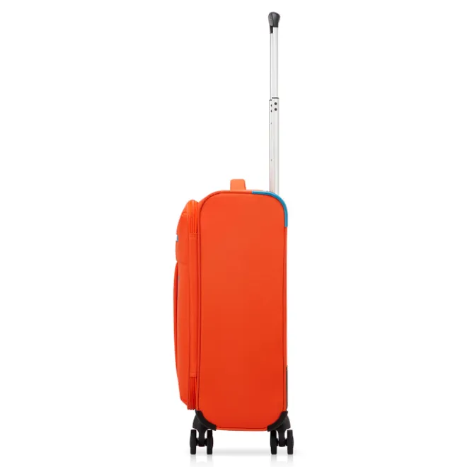Discount Roncato Lite Soft 4 Wheel Cabin Trolley brilliant orange