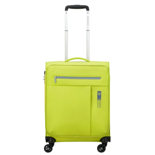 Roncato Lite Soft 4 Wheel Cabin Trolley cyber lime