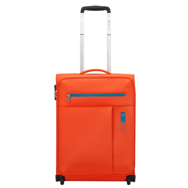 New Roncato Lite Soft 2 Wheel Cabin Trolley brilliant orange