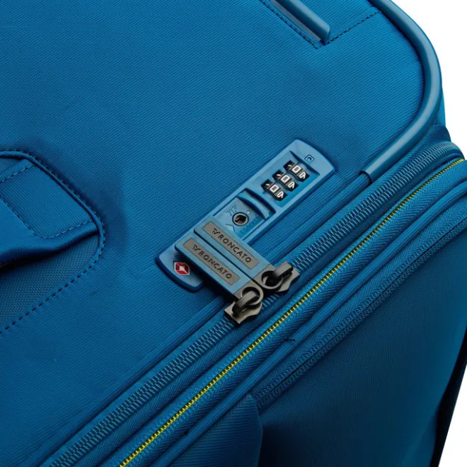 New Roncato Move Cabin Trolley 55 blu laguna