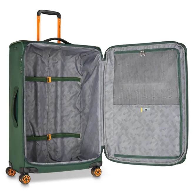 Sale Roncato Move Expandable Trolley 77 verde mimetico