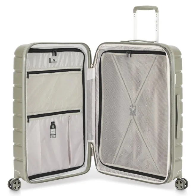 Clearance Roncato ReLIFE Expandable Trolley 78 Detachable Wheels sabbia