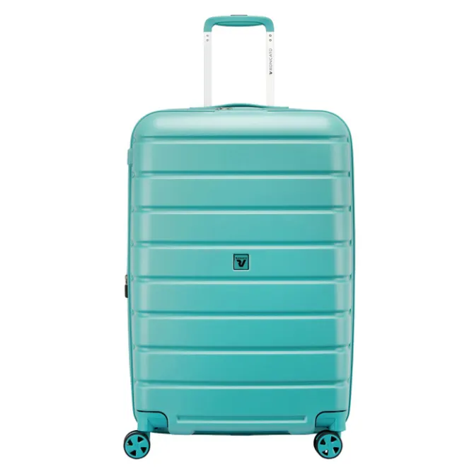 Discount Roncato ReLIFE Expandable Trolley 73 Detachable Wheels salvia