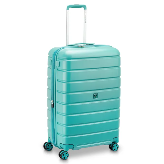 Discount Roncato ReLIFE Expandable Trolley 73 Detachable Wheels salvia