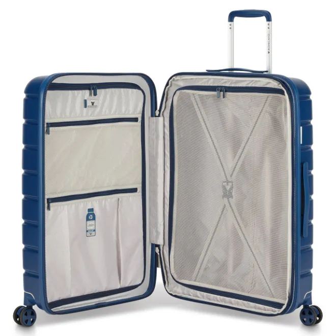 Hot Roncato ReLIFE Expandable Trolley 73 Detachable Wheels blu notte