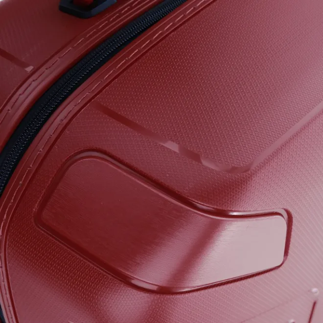 New Roncato Ypsilon 4.0 Expandable Trolley 69 burgundy