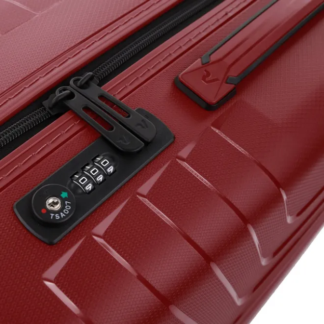 New Roncato Ypsilon 4.0 Expandable Trolley 69 burgundy