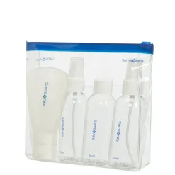 Best Samsonite Accessoires Bottle Set Pack of 4 translucent