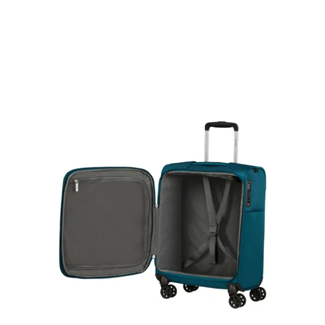 Online Samsonite Base Breeze Spinner 55/20 Expandable petrol blue