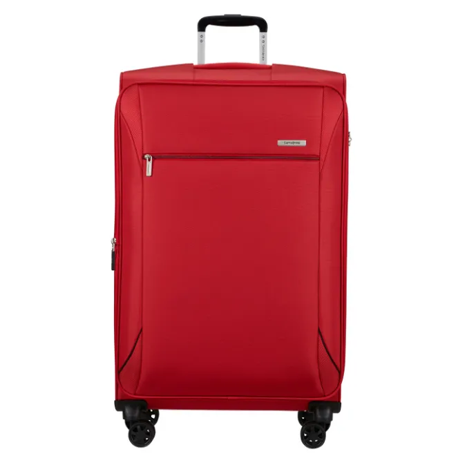 New Samsonite Base Breeze Spinner 78/29 Expandable red