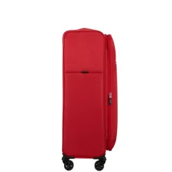 New Samsonite Base Breeze Spinner 78/29 Expandable red