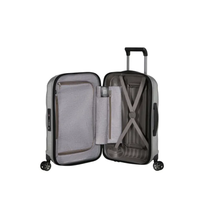 Outlet Samsonite C-Lite LTD Spinner 55 Expandable LTD aluminium