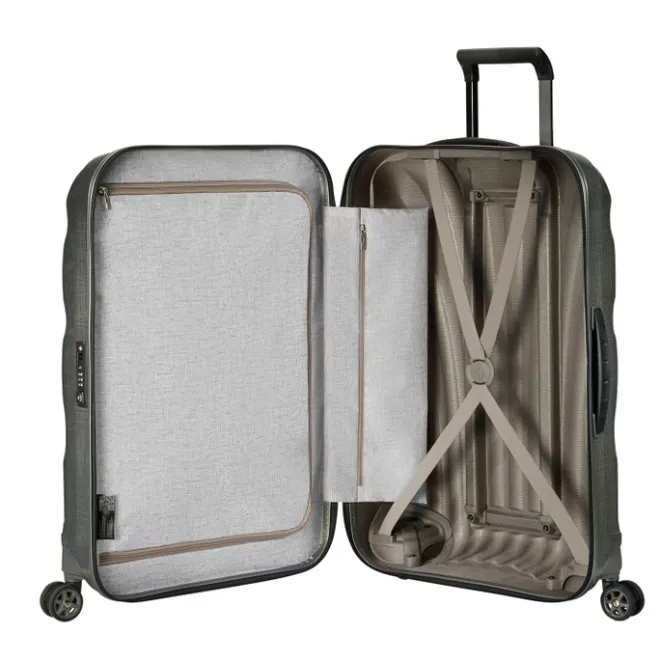 Best Samsonite C-Lite Spinner 69 metallic green