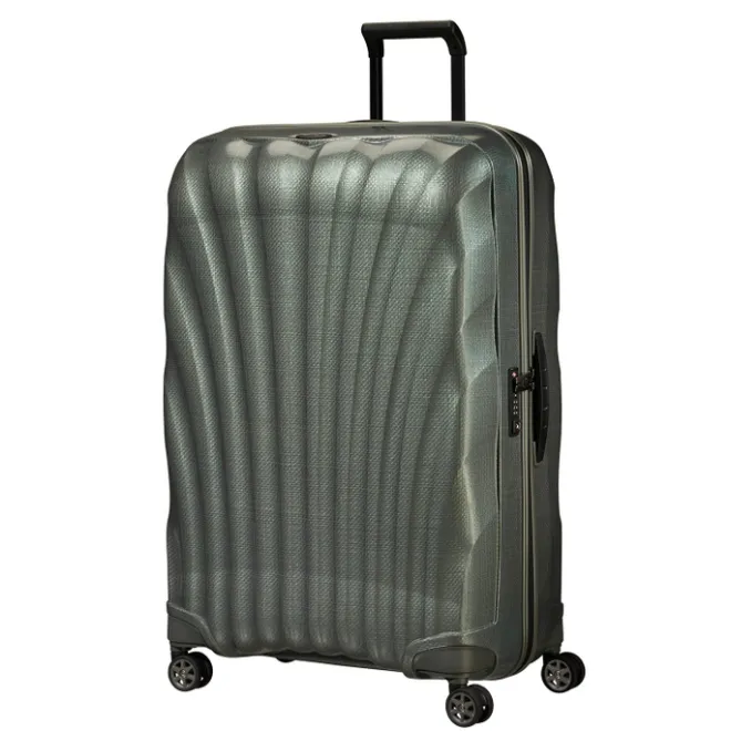 Sale Samsonite C-Lite Spinner 81 metallic green