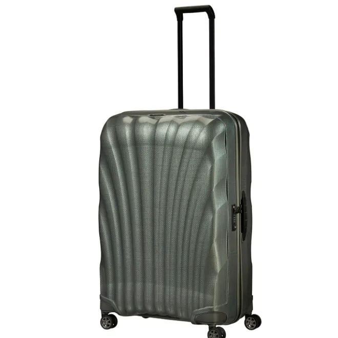 Sale Samsonite C-Lite Spinner 81 metallic green
