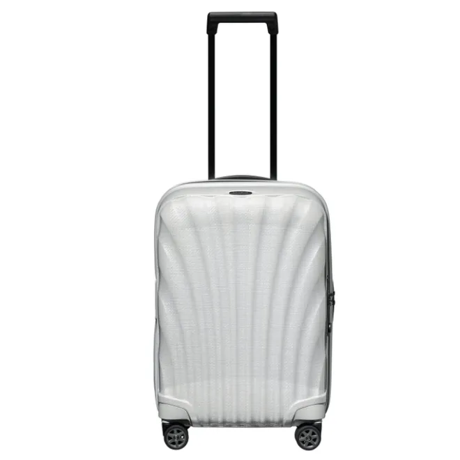 Sale Samsonite C-Lite Spinner 55 Exp off white