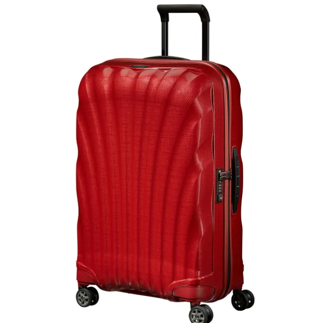 New Samsonite C-Lite Spinner 69 chili red