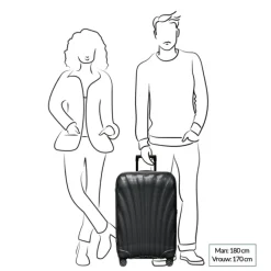 Online Samsonite C-Lite Spinner 69 midnight blue