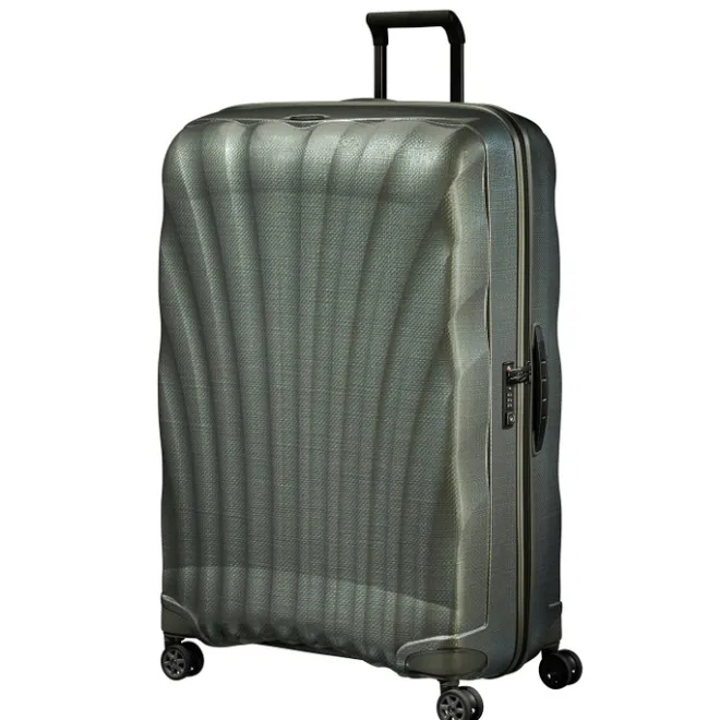 Clearance Samsonite C-Lite Spinner 86 metallic green