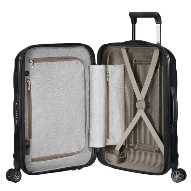 New Samsonite C-Lite Spinner 55 Exp black