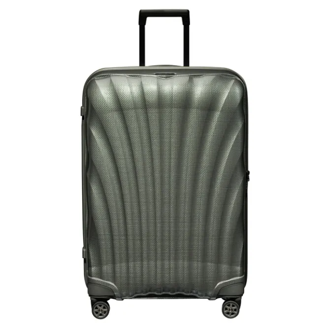 Discount Samsonite C-Lite Spinner 75 metallic green