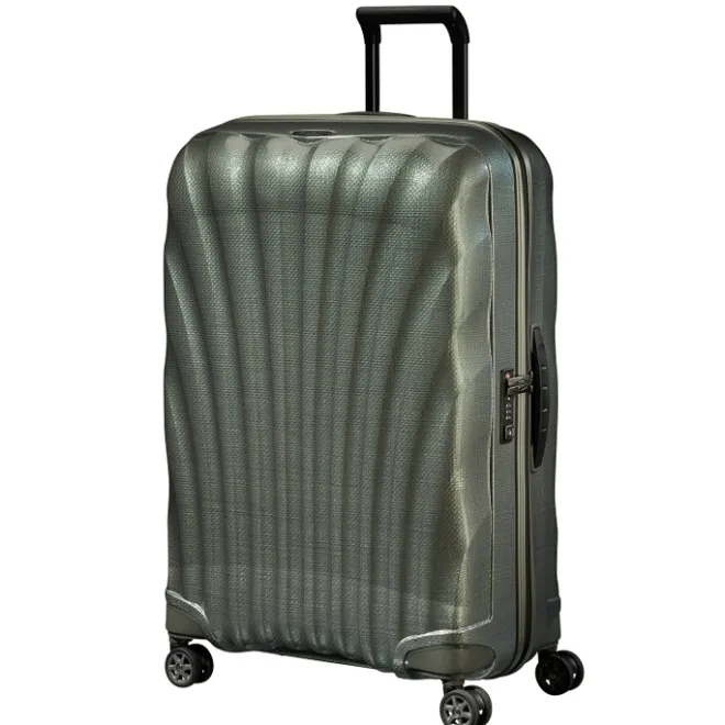 Discount Samsonite C-Lite Spinner 75 metallic green
