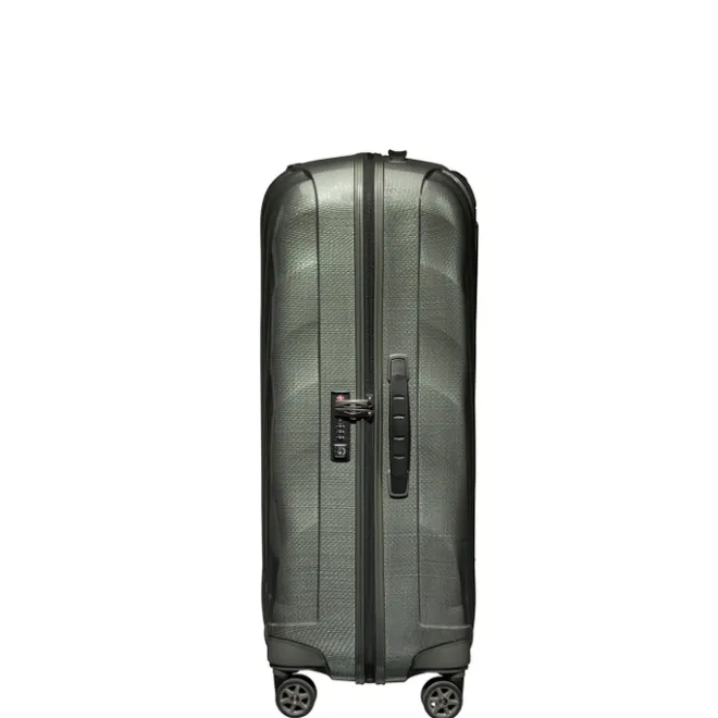 Discount Samsonite C-Lite Spinner 75 metallic green