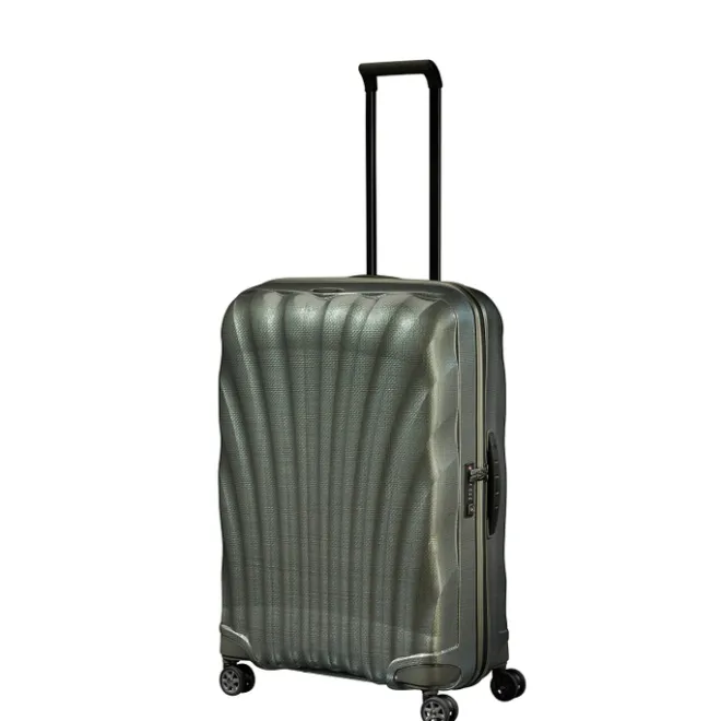 Discount Samsonite C-Lite Spinner 75 metallic green