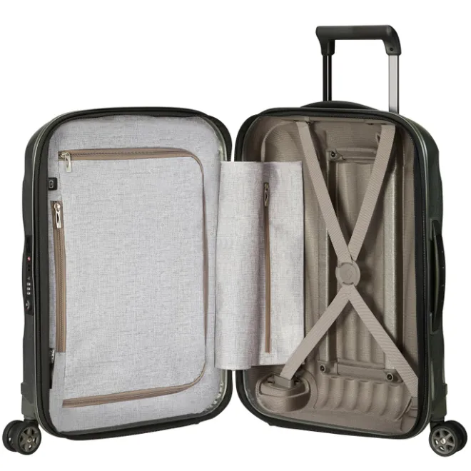 Hot Samsonite C-Lite Spinner 55 Exp metallic green