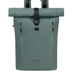Sale Samsonite Coatify Biz Rolltop Backpack 15.6" green