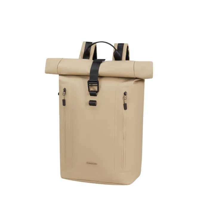 Online Samsonite Coatify Biz Rolltop Backpack 15.6" sand