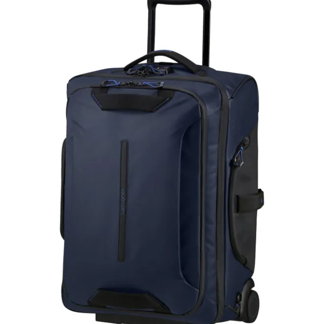 Outlet Samsonite Ecodiver Duffle/Wheels 55 Backpack blue nights