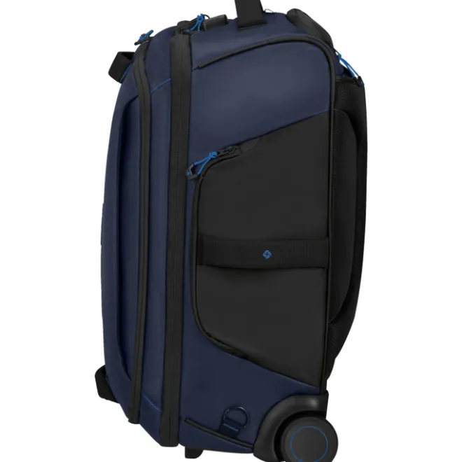 Outlet Samsonite Ecodiver Duffle/Wheels 55 Backpack blue nights