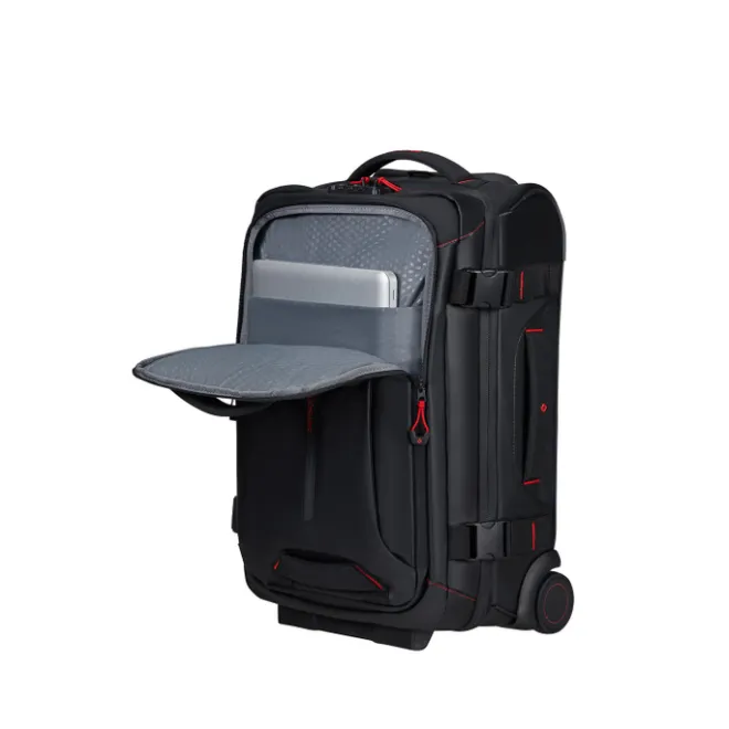 New Samsonite Ecodiver Duffle/Wheels 55/35 black