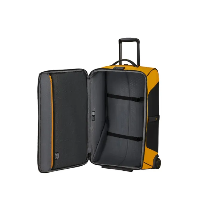 New Samsonite Ecodiver Duffle/Wheels 67 yellow