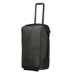 Clearance Samsonite Ecodiver Foldable Wheeled Duffle 4-In-1 climbing ivy