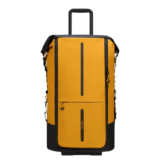 Sale Samsonite Ecodiver Foldable Duffle/Wheels 4-IN-1 yellow