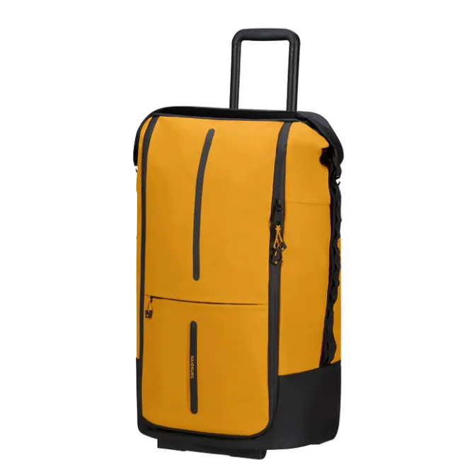 Sale Samsonite Ecodiver Foldable Duffle/Wheels 4-IN-1 yellow