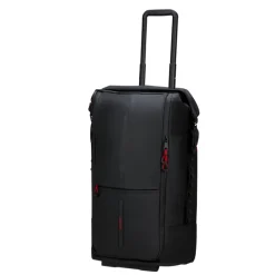 Clearance Samsonite Ecodiver Foldable Duffle/Wheels 4-IN-1 black