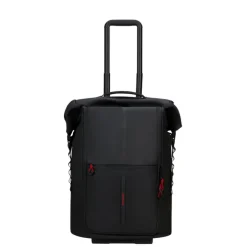 Clearance Samsonite Ecodiver Foldable Duffle/Wheels 4-IN-1 black
