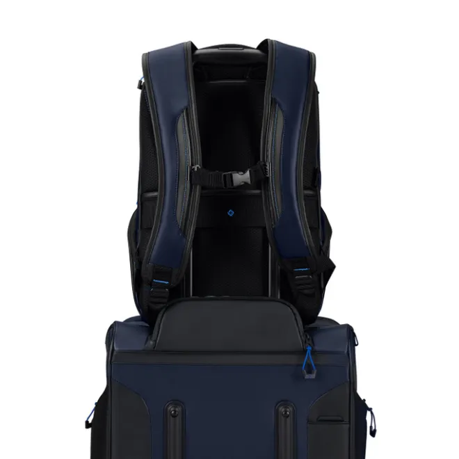 Sale Samsonite Ecodiver Laptop Backpack M USB blue nights