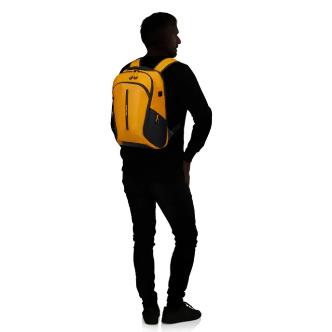 Hot Samsonite Ecodiver Laptop Backpack M USB yellow