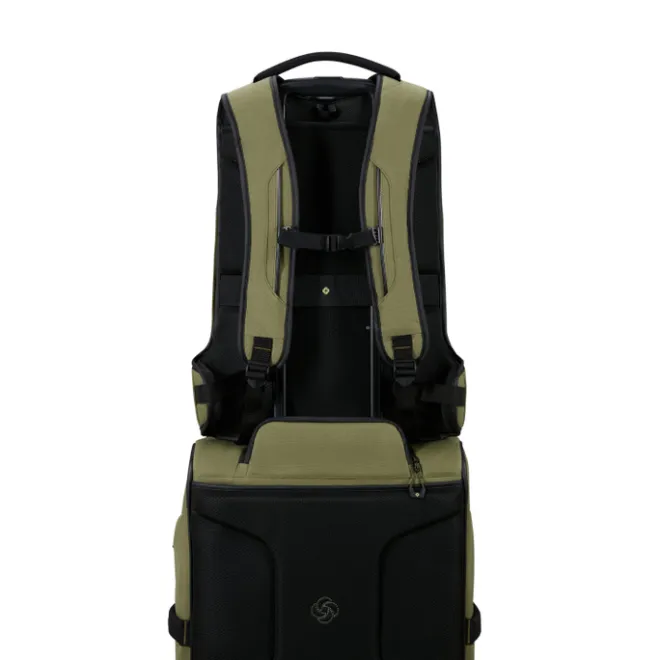 New Samsonite Ecodiver Laptop Backpack L LTD waxed wasabi