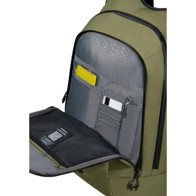 New Samsonite Ecodiver Laptop Backpack L LTD waxed wasabi