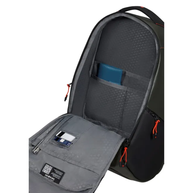 Samsonite Ecodiver Laptop Backpack M USB climbing ivy