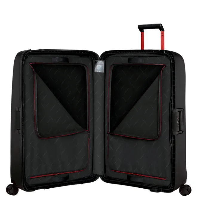Hot Samsonite Essens Spinner 81 charcoal/red