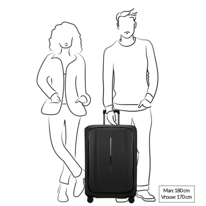 Outlet Samsonite Essens Spinner 75 graphite