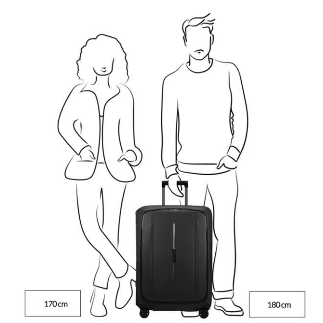 Best Samsonite Essens Spinner 69/25 lime